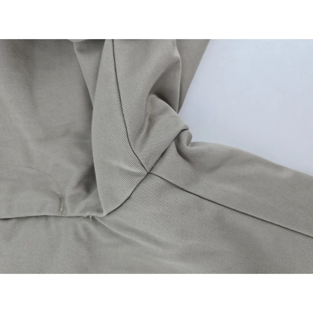 IZOD Slim Fit‎ Straight Leg American Chino Pants Men's 34x32 Tan Flat Front
